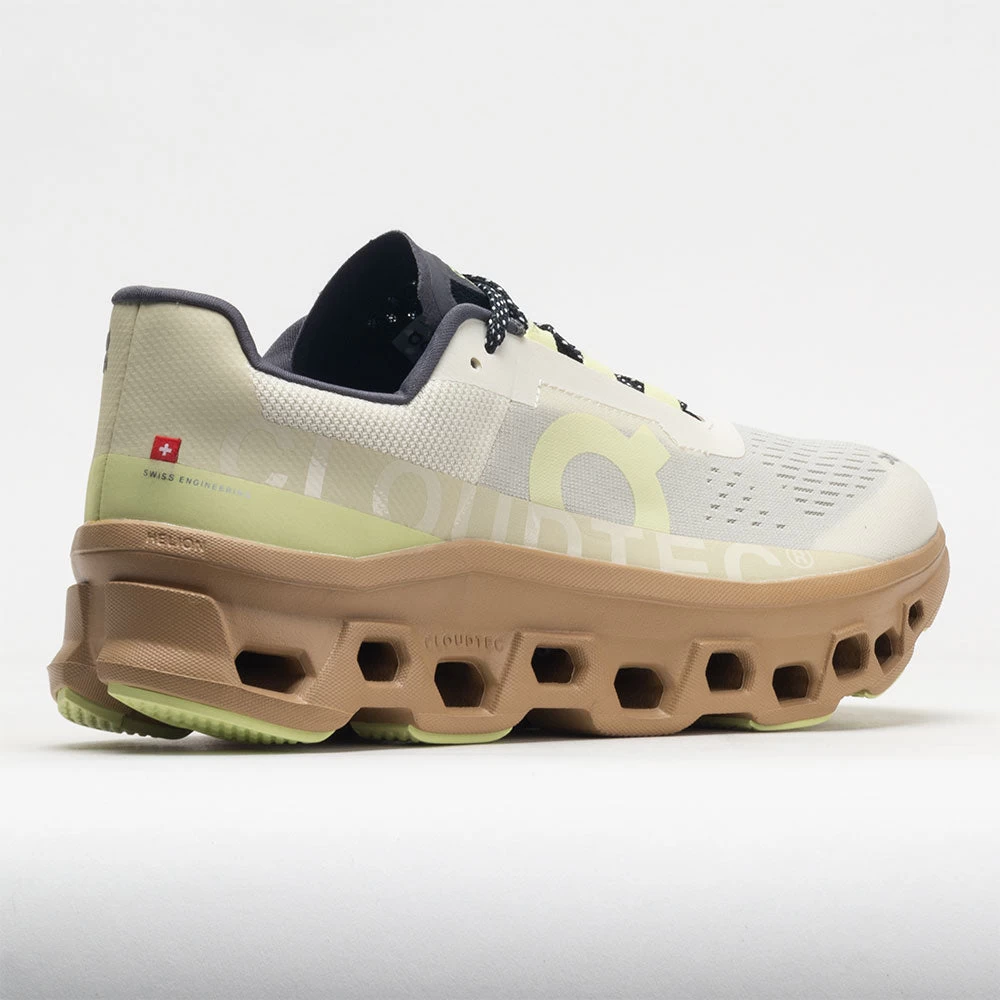 On Running On Cloudmonster Men's Cream/Dune 8 On Running On Cloudmonster Men's Cream/Dune - Image 6