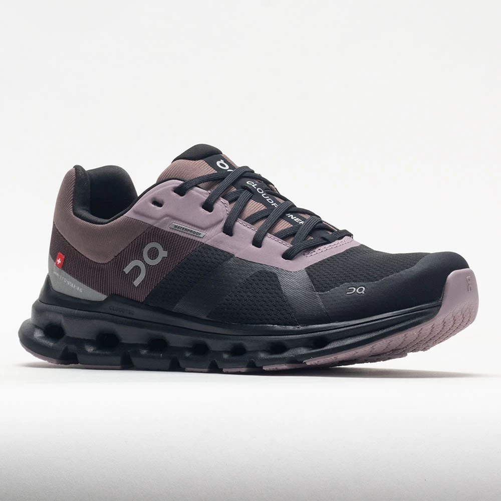 On Running On Cloudrunner Waterproof Women's Black/Grape 7 On Running On Cloudrunner Waterproof Women's Black/Grape - Image 5