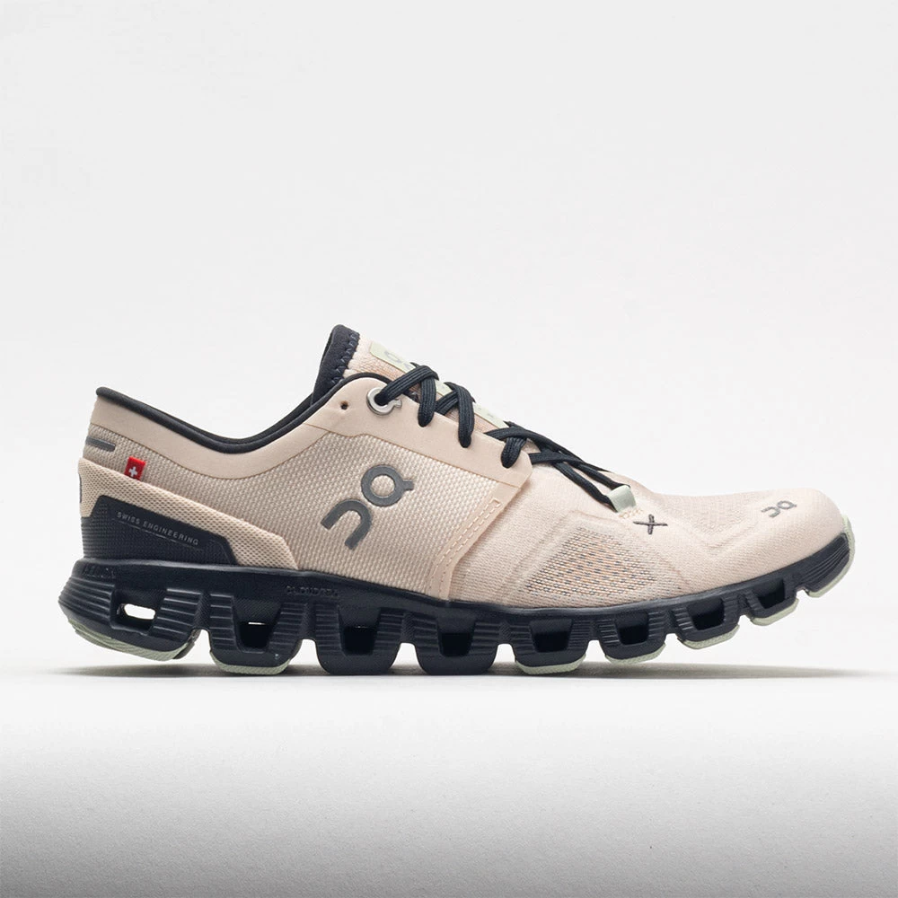 On Running On Cloud X 3 Women's Fawn/Magnet 3 On Running On Cloud X 3 Women's Fawn/Magnet