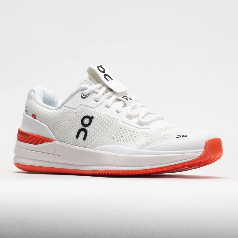 On Running On The Roger Pro Clay Men's White/Flame 7 On Running On The Roger Pro Clay Men's White/Flame - Image 5