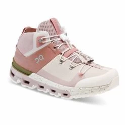 On Running On Cloudtrax Boots Pink White Women -On Running on 53.99054 006