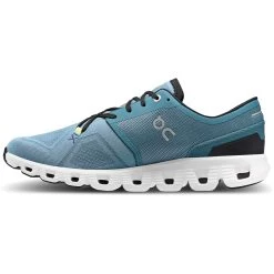 On Running On Cloud X 3 Running Shoe - Pewter & White 13 On Running On Cloud X 3 Running Shoe - Pewter & White -On Running on cloud x 3 running shoe pewter white 6 1459693