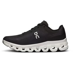 On Running On Cloudflow 4 Women Running Shoe - Black & White -On Running on cloudflow 4 running shoe women black white 5 1567175