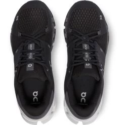 On Running On Cloudflyer 4 Wide Running Shoe - Black & White -On Running on cloudflyer 4 running shoe black white 2 1323934 1