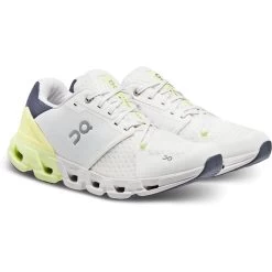 On Running On Cloudflyer 4 Running Shoes - White & Hay