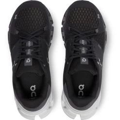 On Running On Cloudflyer 4 Wide Women Running Shoe - Black & White -On Running on cloudflyer 4 women running shoe black white 2 1324026