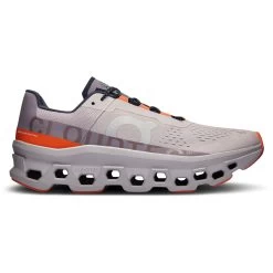 On Running On Cloudmonster Running Shoes - Pearl & Flame -On Running on cloudmonster exclusive men running shoe pearl flame 2 1531441