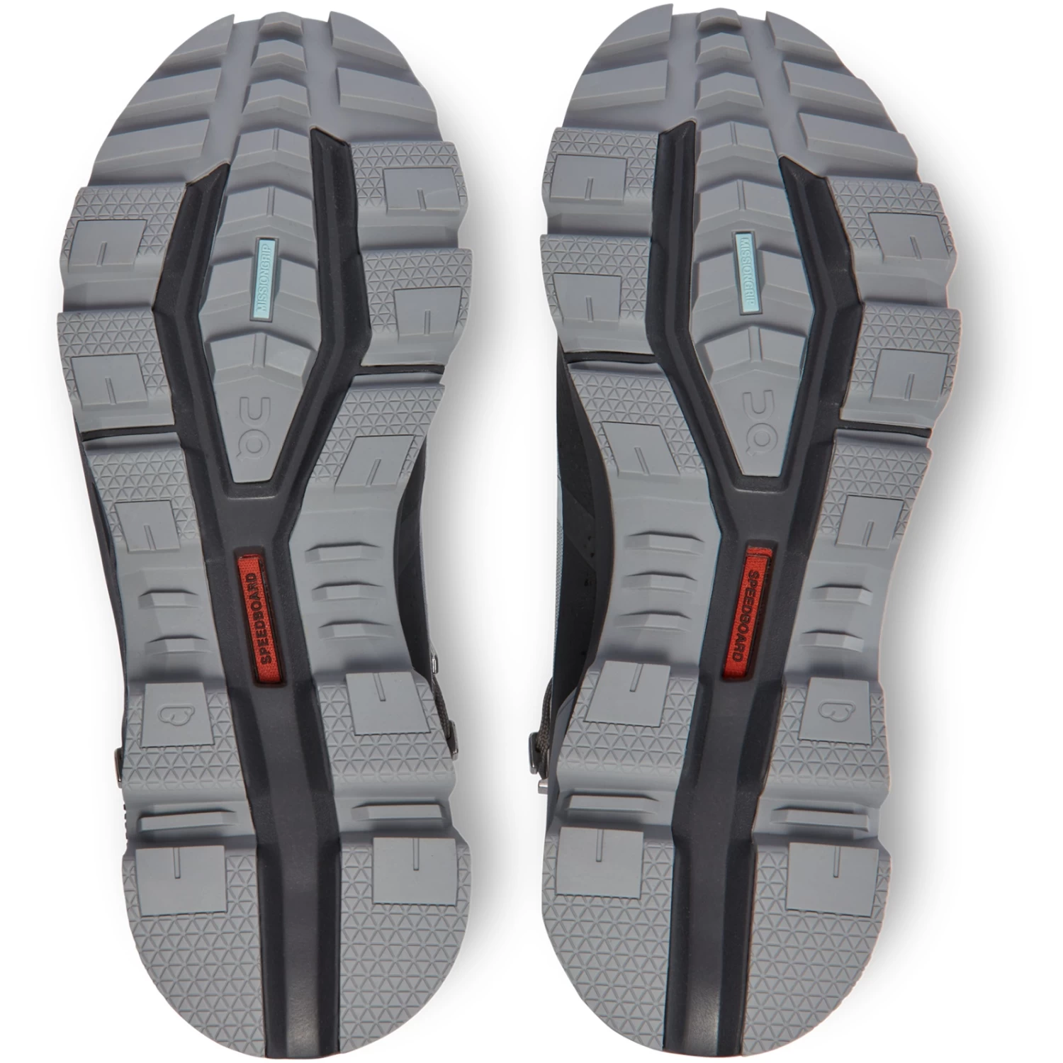 On Running On Cloudrock 2 Waterproof Women Speed-Hiking Shoe - Glacier & Eclipse 7 On Running On Cloudrock 2 Waterproof Women Speed-Hiking Shoe - Glacier & Eclipse - Image 5