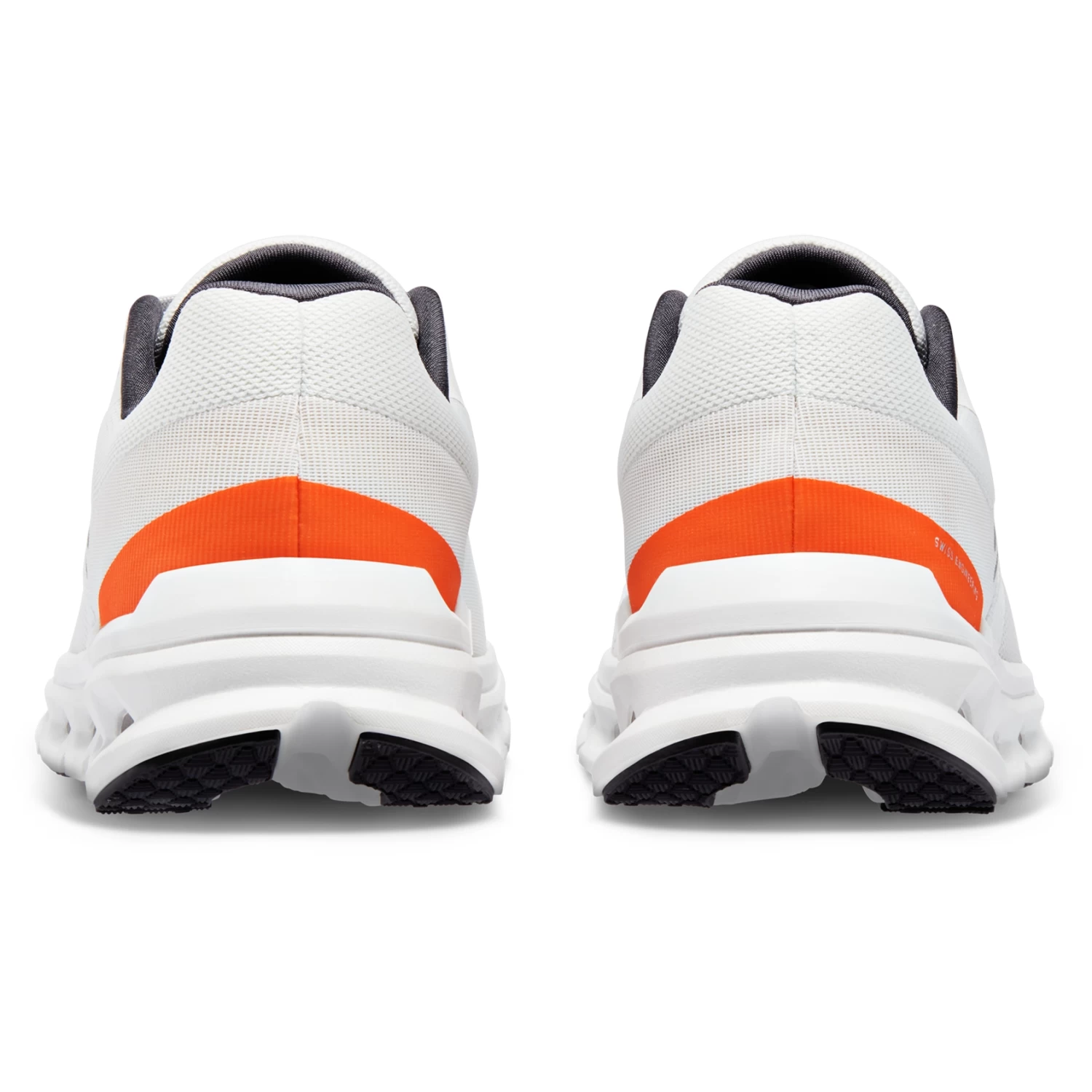 On Running On Cloudrunner Wide Running Shoe - Undyed-White & Flame 5 On Running On Cloudrunner Wide Running Shoe - Undyed-White & Flame - Image 3