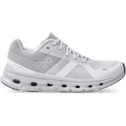 On Running On Cloudrunner Women Running Shoe - White & Frost