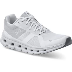 On Running On Cloudrunner Wide Women Running Shoes - White & Frost -On Running on cloudrunner women running shoe white frost 6 1149237