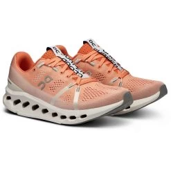 On Running On Cloudsurfer Women's Running Shoes - Flame & White