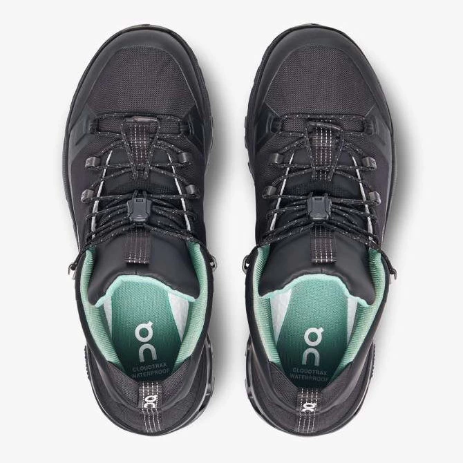 On Running On Cloudtrax Waterproof Women Shoe - Black 6 On Running On Cloudtrax Waterproof Women Shoe - Black - Image 4