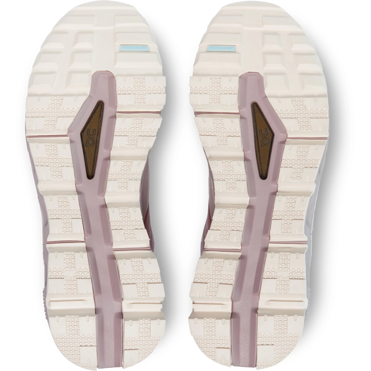 On Running On Cloudtrax Women Hiking Shoe - Rose & Ivory 6 On Running On Cloudtrax Women Hiking Shoe - Rose & Ivory - Image 4