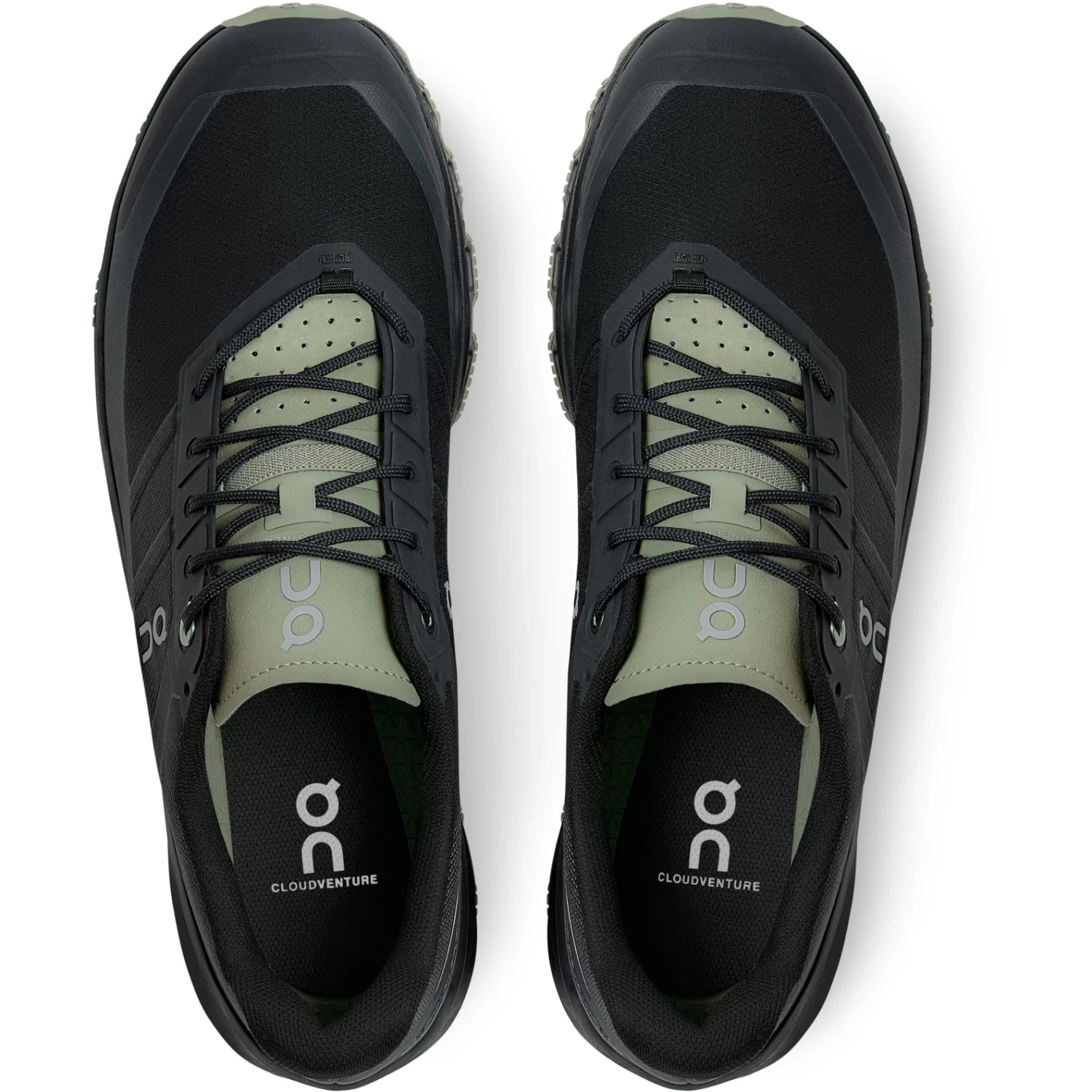 On Running On Cloudventure Trailrunning Shoe - Black & Reseda 5 On Running On Cloudventure Trailrunning Shoe - Black & Reseda - Image 3