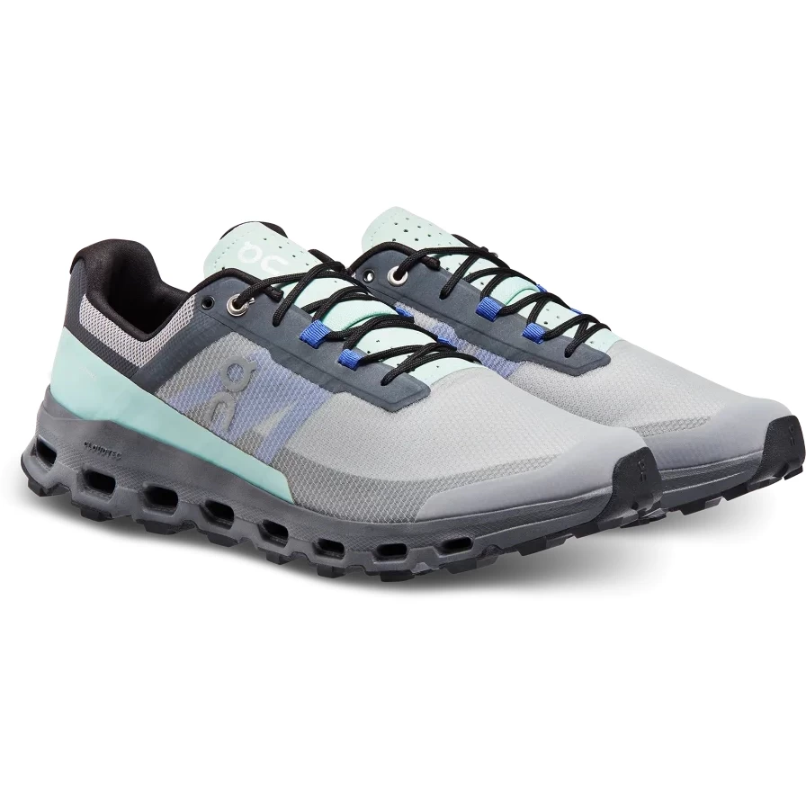 On Running On Cloudvista Men Trailrunning Shoe - Alloy & Black 2 On Running On Cloudvista Men Trailrunning Shoe - Alloy & Black