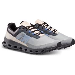 On Running On Cloudvista Women Trailrunning Shoe - Alloy & Black