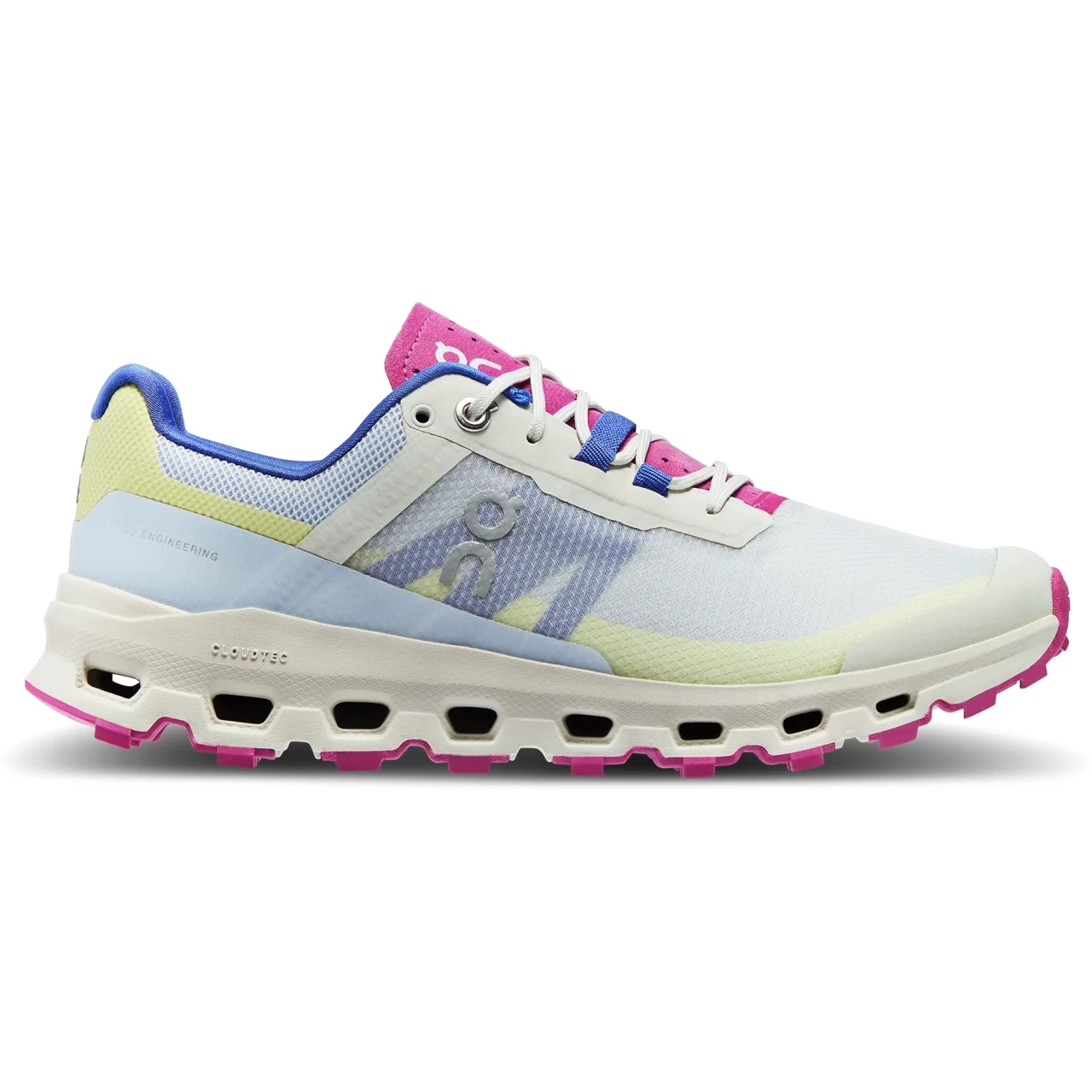 On Running On Cloudvista Women Trailrunning Shoe - Heather & Rhubarb 5 On Running On Cloudvista Women Trailrunning Shoe - Heather & Rhubarb - Image 3