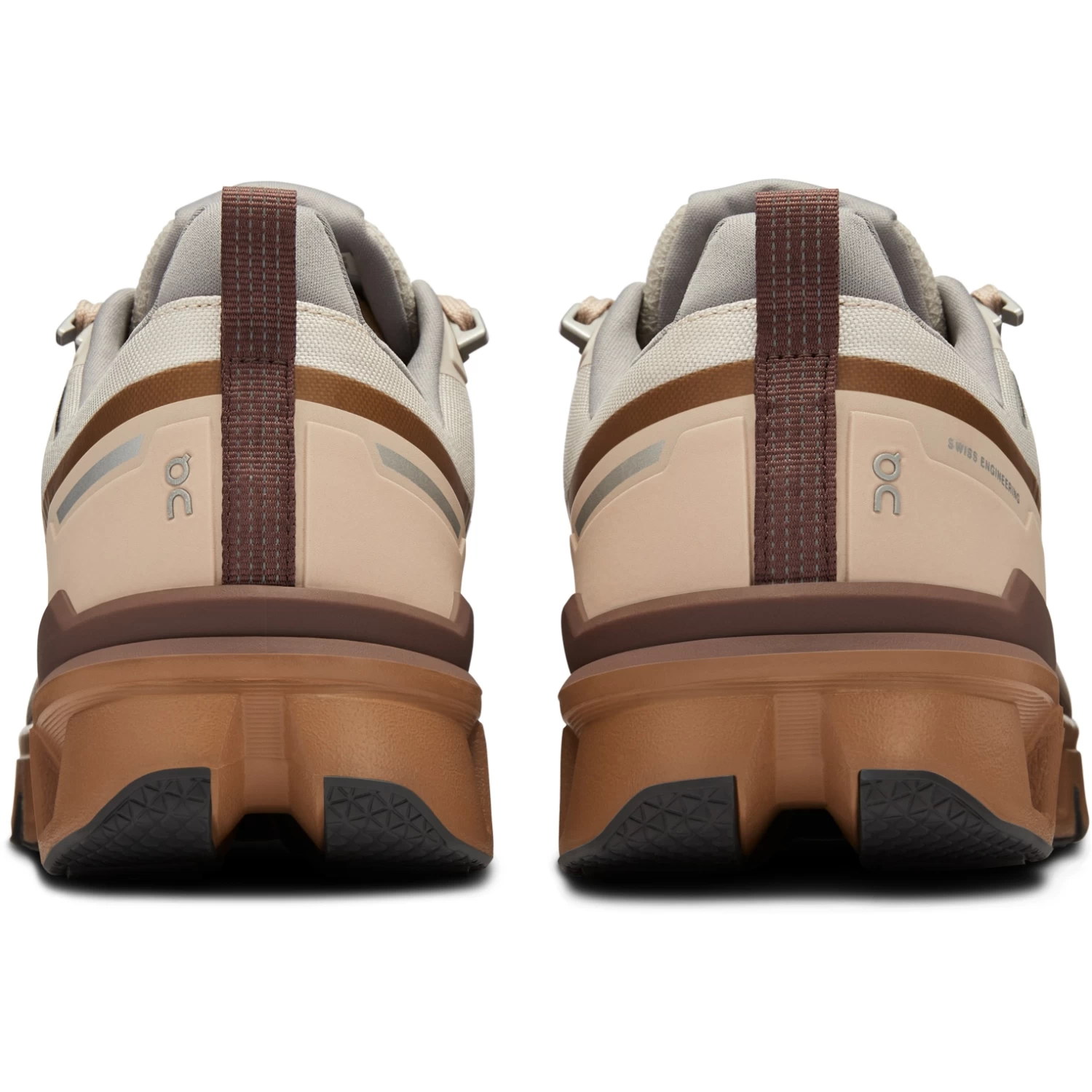 On Running On Cloudwander Waterproof Hiking Shoe - Pearl & Root 6 On Running On Cloudwander Waterproof Hiking Shoe - Pearl & Root - Image 4