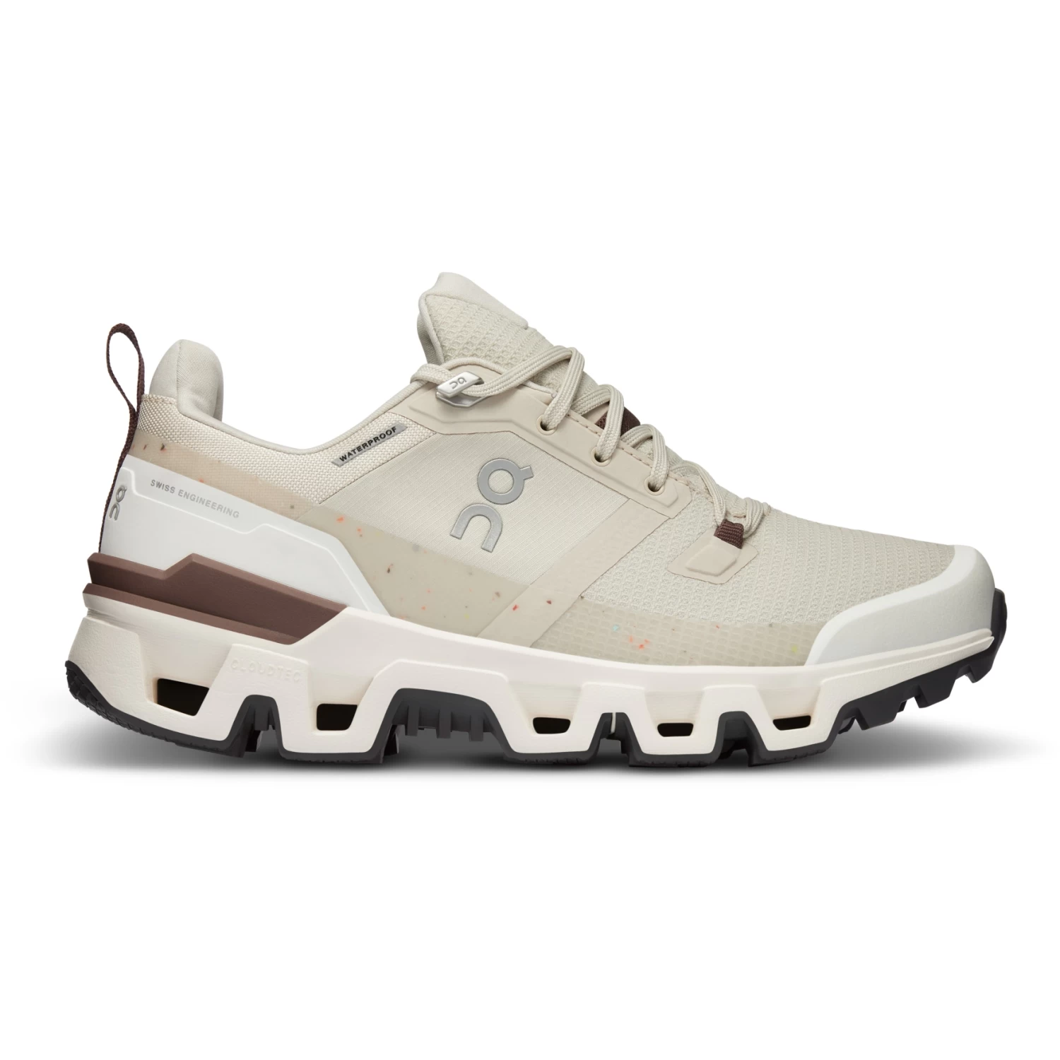 On Running On Cloudwander Waterproof Women Hiking Shoe - Sand & Ivory 5 On Running On Cloudwander Waterproof Women Hiking Shoe - Sand & Ivory - Image 3