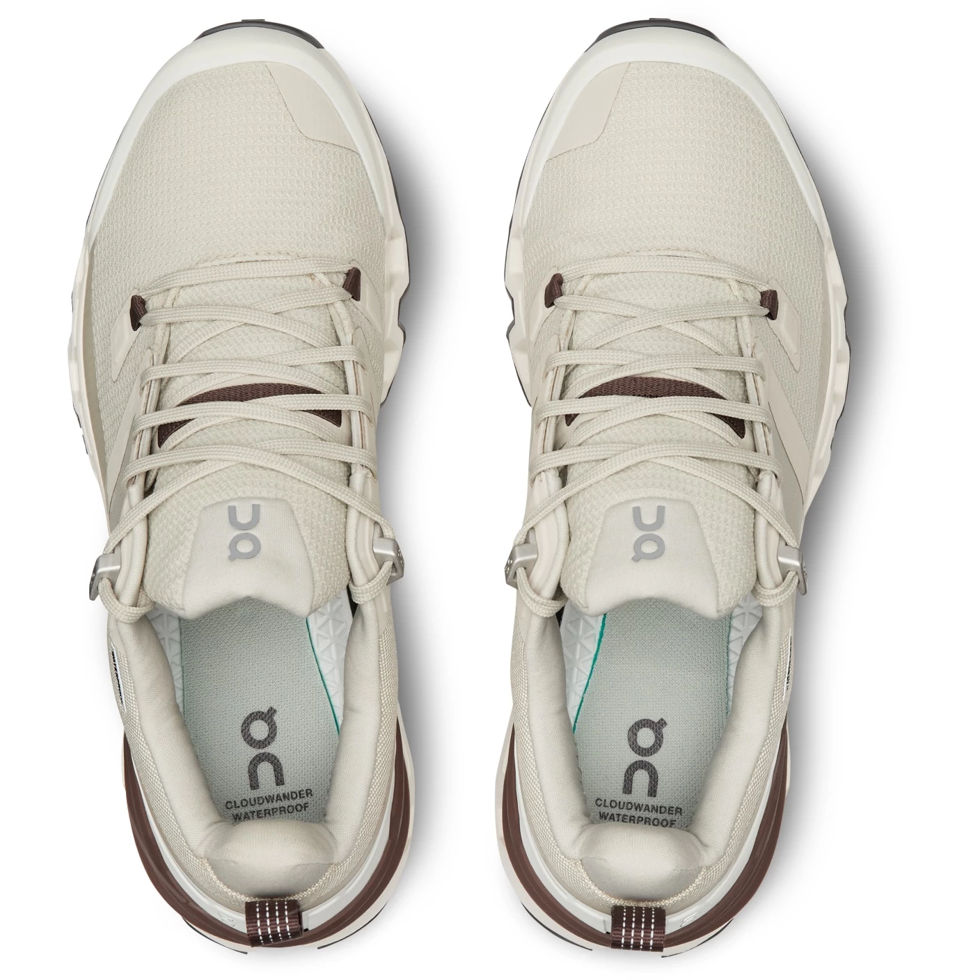 On Running On Cloudwander Waterproof Women Hiking Shoe - Sand & Ivory 7 On Running On Cloudwander Waterproof Women Hiking Shoe - Sand & Ivory - Image 5